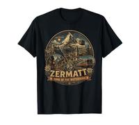 Zermatt Svizzera Casa del Cervino Viaggi Maglietta