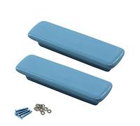 Zerniple Maniglie in ceramica blu per porte e armadietti per la camera dei bambini (2 pezzi)