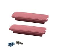 Zerniple Maniglie in ceramica rosa per porte e armadietti per la camera dei bambini (2 pezzi)