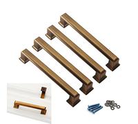 Zerniple Manopole per armadietti da cucina, in lega di zinco, 128 mm