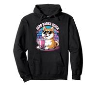 Zero abbaiare Dato - Cool Shiba Inu Boba Tea Dog Felpa con Cappuccio