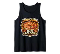 Zero Carbs Zero Apologies Cheto Carnivore Dieta Chetogenica Fan Canotta