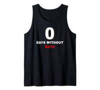 Zero Days Without Math - Funny Algebra Teacher School Canotta