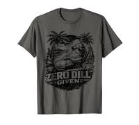 Zero Dill Given Sarcastico Cibo Pickle Joke Maglietta