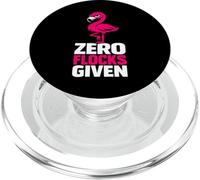 Zero Flocks Given fenicottero umorismo sarcastico PopSockets PopGrip per MagSafe
