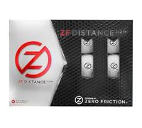 Zero Friction Distanza 312 Palline da Golf, GB20001, White
