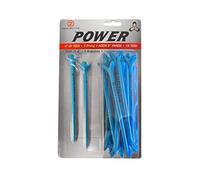 Zero Friction Power Zft Maxx 3-Prong 4-inch Distance Golf Tee 18 Pack, Cyan Blue, T-Shirt Unisex-Adulto, Blu Ciano, Taglia Unica