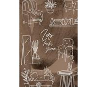 Zero Fucks Given: Aesthetic and Cozy Brown-Colored, Blank and Lined Journal: Novelty Gag Gift for Her | 120 pages | 6x9