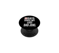 Zero giorni dal mio ultimo papà, scherzo divertente per la festa del papà, uomini PopSockets PopGrip Adesivo