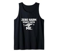 Zero Harm Starts with Me - Regalo Motivazionale per la Cultura della Sicurezza Canotta