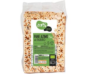 zero% lievito Zer% lievito pane azzimo di farro 200 g