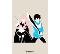 Zero no Tsukama The Familiar of Zero Notebook: Lined College Ruled Paper, Planner, Diary, Journal, 6x9 120 Pages, Matte Finish Cover