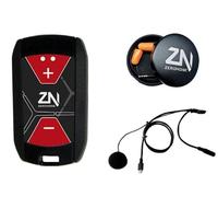 Zero Noise - Kit base Amplificatore-kart - Comunicazione Bluetooth avanzata - Amplificatore digitale portatile - Microfono per casco con connettore USB-C - Tappi per orecchie professionali inclusi