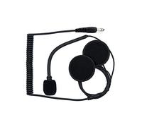 Zero Noise KIT CASCO CON RADIO PER CASCO JET - CONNETTORE STEREO DA 6,35 MM - CON MICROFONO FLEX BOOM - SENZA AURICOLARI