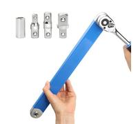 Zero Offset Chiave Prolunga Chiave a cricchetto con estensione offset, chiave rotante lunga, chiave dinamometrica, chiave a bussola a impatto grande, spazi ristretti, utensili professionali for auto