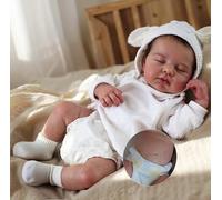 Zero Pam Bambolas Reborn Tutta In Silicone-50CM Bambole Beborn Maschio Bambole Che Sembrano Vere Bambolas In Silicone Bambolotto Neonato Vero Bambola Realistica