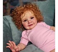 Zero Pam Bambole Reborn Femmina Realistica 24 Pollici Bambole Reborn In Silicone Bambino In Vinile Morbido Reborn Toddler Bambola Neonata Capelli Castani