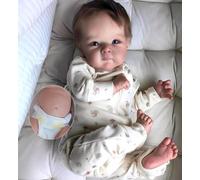 Zero Pam Bambole Reborn Tutta In Silicone-48CM Bambolas Reborn Femmina Bambola Che Sembrano Vere Bambole Femmine In Silicone Tutto Il Bambolotto Reborns In Silicone Morbido