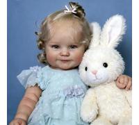 Zero Pam Bebe Reborn Bambina 50 cm Bambole Reborn Silicone Corpo Completo Neonati Reborn Realistico Bambola Neonata Bambola Bambola Che Sembrano Veramente (Contemporaneo)