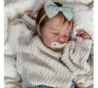 Zero Pam Reborn Baby, Bambola in silicone da 50 cm, corpo completo, realistica, per bambini rinati nella vita reale, bambola realistica che sembra reale, per bambini rinati