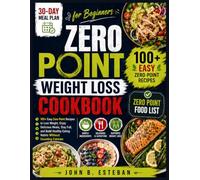 Zero Point Weight Loss Cookbook for Beginners: 100+ Easy Zero-Point Recipes to Lose Weight, Enjoy Delicious Meals, Stay Full, and Build Healthy Eating Habits Without Counting Calories