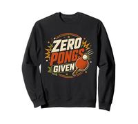 Zero Pong Given - Giocatore di Ping Pong Divertente Felpa