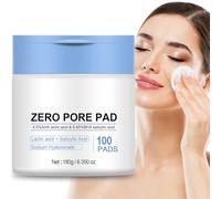 Zero Pore Pads, tamponi per il viso per esfoliazione e cura dei pori, delicato toner esfoliante, consistenza liscia e pelle chiara, per pori profondi, rimuovere le macchie nere (1)