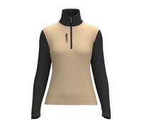 Zero RH+ Maglia Twist Half Zip Beige/Black da Donna XS Beige