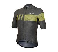 Zero Rh+ Super Light, Abbigliamento Man Bike Jersey Uomo, Pixel Black/Yellow Fluo, M
