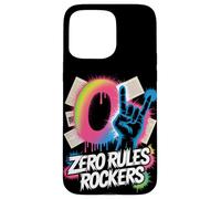 Zero Rules Rockers Musica punk rock Custodia per iPhone 15 Pro Max