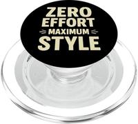 ZERO SFORZO MASSIMO STILE Divertente Grafica Cool PopSockets PopGrip per MagSafe