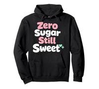Zero Sugar Lifestyle Keto Low Carb Glucosio Control Felpa con Cappuccio