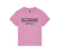 ZERO T-SHIRT LAB Maglietta Donna Concerto Blackpink Fans Korean Pop Gruppo Musicale Coreano (IT, Testo, XXL, Regular, Regular, Luxe Pink)
