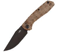 ZERO TOLERANCE 0512 AUTO ZT TI VBRZ MIC CNVS/CRUWEAR VBRZ PushButton lock ZT-0512