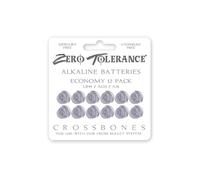 Zero Tolerance Giocattoli LR44 alcaline Batterie Economia - Confezione da 12
