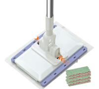 Zero Touch Mop - Flat Floor Cleaner Reusable Cleaning System