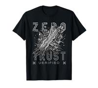 Zero Trust Model Cybersecurity CISSP Cyber Security Maglietta