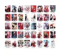 Zero Two - Cartoline fotografiche anime Lomo Card 02 Zero Two Cartoline con personaggi dei cartoni animati, confezione da 40 pezzi