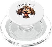 Zero Woofs ha regalato un divertente cane Sassy Doodle Pup Lover PopSockets PopGrip per MagSafe