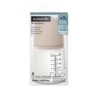Zero Zero Biberon Silicone 180ml Flusso Adattabile Medium Nude Suavinex
