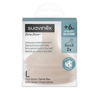 Zero Zero Tettarella Flusso Denso L Medium Nude Suavinex 2 Pezzi