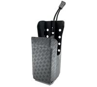 Zero9 Holsters Custodia per radio portatile modello 5036/Kenwood/Viking VP6000/VP8000 con batteria estesa Nero Cestino intrecciato Molle Lok