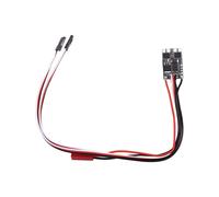 ZEROAXIS 3.7-13V Two-Way Bidirectional Brushed ESC Differential Electronic Speed Controller for RC Tank Crawler Cars