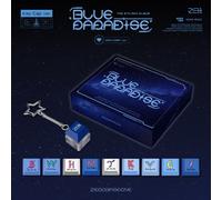ZEROBASEONE 5° Mini Album BLUE PARADISE Key Cap Ver QR Card + Portachiavi + P...