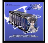 ZEROBASEONE Never Say Never [Lenticular Keyring Ver.] 1ST Full Album (Random Ver.) + Extra photocards