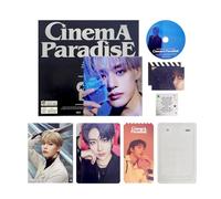 ZEROBASEONE - The 4th Mini Album [CINEMA PARADISE] (DIGIPACK Ver.) Out Cover + Photobook + CD-R + Photo Ticket + Sticker + Folded Poster + 5 Extra Photocards