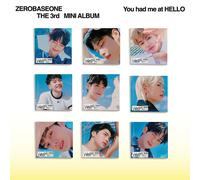 ZEROBASEONE YOU HAD ME AT HELLO Album DIGIPACK 9VER SET/CD+Libro+Card+Poster+...