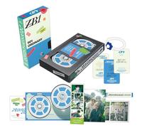 ZEROBASEONE - ZEROBASEONE - THE 1ST FULL ALBUM [NEVER SAY NEVER] (PHOTOBOOK - ORDINARY Ver.) VHS Shape Case + Mini CD-R + 4-Cut Photo + Beaded Ring + Sticker + 5 Extra Photocards