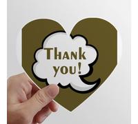 zerobrand Chat Giornaliero di Lingua Heart Vinyl Sticker Luggage Graffiti Decal