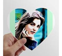 zerobrand Dignified Sedate Elegance Splendid Heart Vinyl Sticker Luggage Graffiti Decal